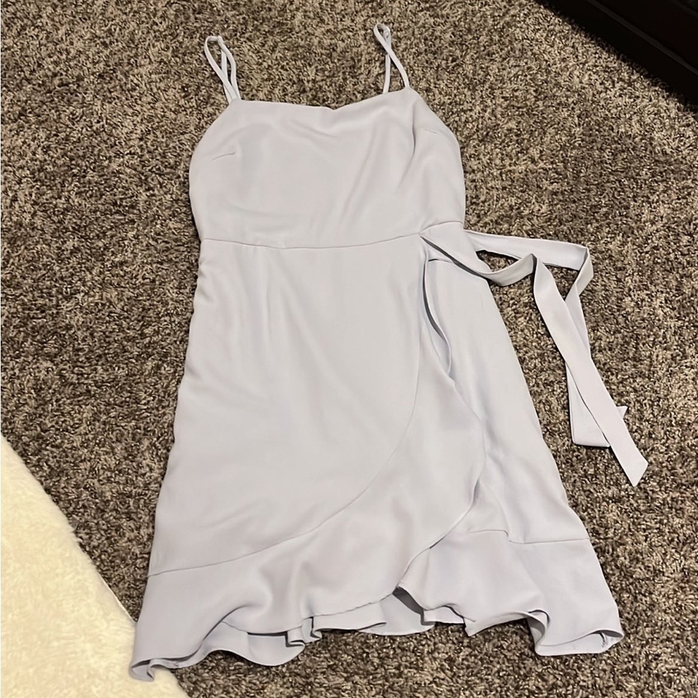 Blue dress
